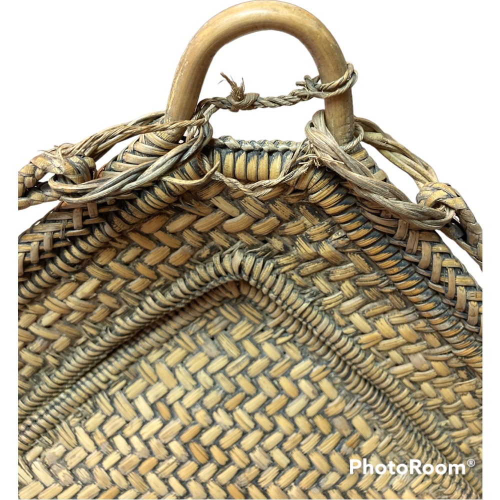 Woven Tan Backpack - Picture 7 of 10
